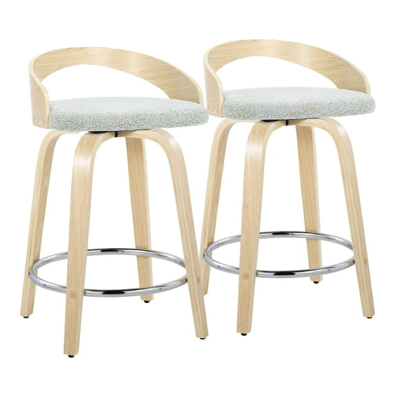 Grotto Counter Stools for Kitchen Counter, Counter Height Chairs, Bar Stools Set of 2, Counter Height Chairs, Bar Stools For Kitchen Island