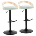thumbnail image 1 of LumiSource Grotto Adjustable Barstool - Set of 2, 1 of 6