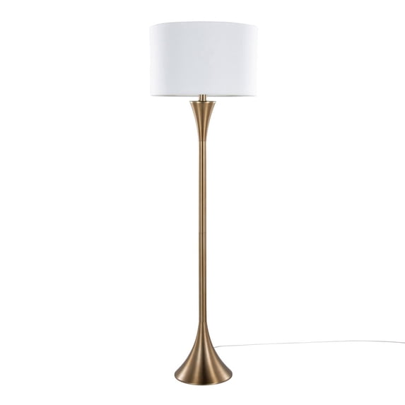 LumiSource Lenuxe 65" Metal Floor Lamp