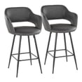 thumbnail image 1 of LumiSource Margarite 26" Fixed-Height Counter Stool - Set of 2, 1 of 6