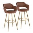 thumbnail image 1 of LumiSource Margarite 30" Fixed-Height Barstool - Set of 2, 1 of 8