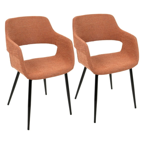LumiSource Margarite Mid-Century Modern Dining Chair - Set of 2
