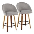 thumbnail image 1 of LumiSource Matisse Highback 26" Fixed-Height Counter Stool - Set of 2, 1 of 10