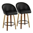 thumbnail image 1 of LumiSource Matisse Highback 26" Fixed-Height Counter Stool - Set of 2, 1 of 10