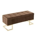 thumbnail image 1 of LumiSource Midas Storage Bench, 1 of 15