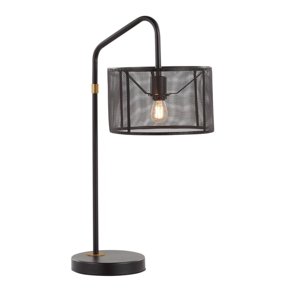 Porch & Den  Morgan 27" Metal Task Lamp with USB (Set of 2)