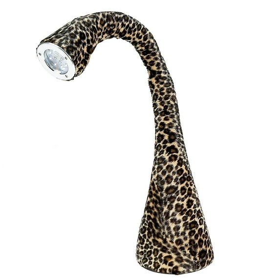 LumiSource Nessie Led Table Lamp, Leopard