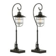 thumbnail image 1 of LumiSource Oil Rubbed Bronze, Clear Glass Landen 33" Metal Task Lamp - Set of 2, 1 of 6