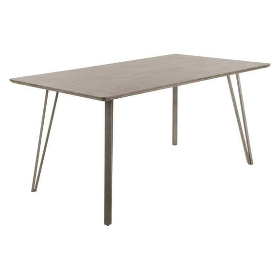 LumiSource Sedona 63 in. Rectangular Dining Table