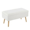 thumbnail image 1 of LumiSource Storage Bench, 1 of 15