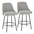 thumbnail image 1 of LumiSource Studded Marcel 27" Fixed-Height Counter Stool - Set of  2, 1 of 11