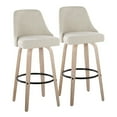 thumbnail image 1 of LumiSource Studded Marcel 30" Fixed-Height Barstool - Set of  2, 1 of 11