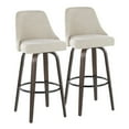 thumbnail image 1 of LumiSource Studded Marcel 30" Fixed-Height Barstool - Set of  2, 1 of 12