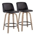 thumbnail image 1 of Toriano Counter Stools for Kitchen Counter, Counter Height Chairs, Bar Stools Set of 2, Counter Height Chairs, Bar Stools For Kitchen Island, 1 of 6
