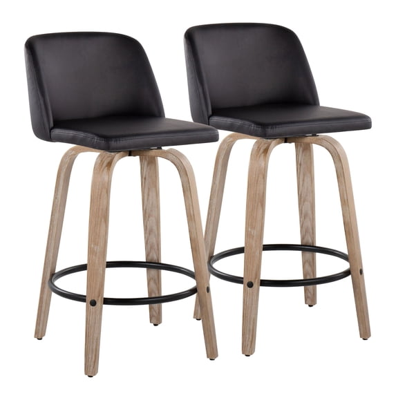Toriano Counter Stools for Kitchen Counter, Counter Height Chairs, Bar Stools Set of 2, Counter Height Chairs, Bar Stools For Kitchen Island