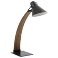 thumbnail image 1 of Noah Mid-Century Modern Table Lamp in Walnut and Black by LumiSource, 1 of 8