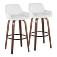 thumbnail image 1 of Daniella 30" Fixed-Height Bar Stool, Bar Chairs, Swivel Bar Stools, Bar Stools Set of 2, 1 of 6