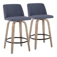 thumbnail image 1 of Toriano Counter Stools for Kitchen Counter, Counter Height Chairs, Bar Stools Set of 2, Counter Height Chairs, Bar Stools For Kitchen Island, 1 of 6
