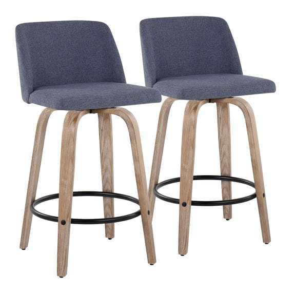 Toriano Counter Stools for Kitchen Counter, Counter Height Chairs, Bar Stools Set of 2, Counter Height Chairs, Bar Stools For Kitchen Island