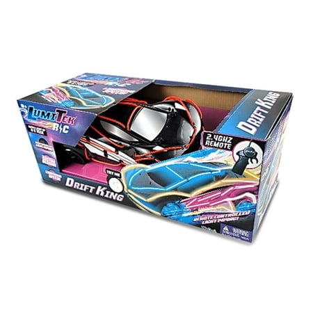 LumiTEK™ R/C - Drift King Customizable LED Car - 2.4 GHz 1:16 Scale Remote Control Car - Ages 8+