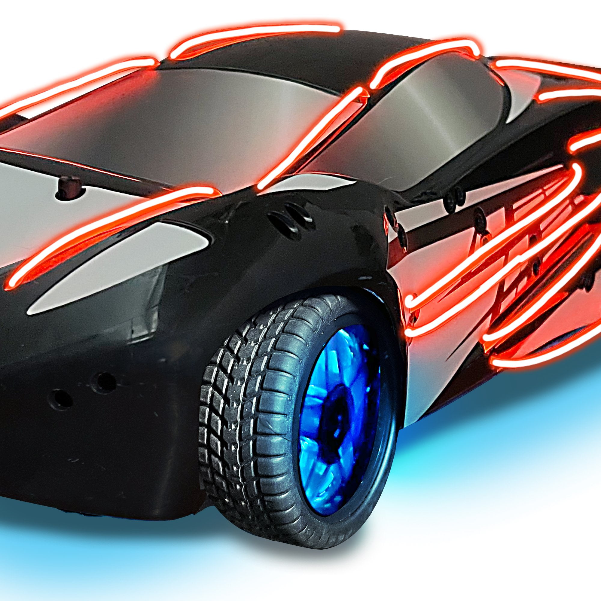LumiTEK™ R/C - Nite Titan Customizable LED Car - 2.4 GHz 1:16 Scale Remote  Control Car - Ages 8+ 