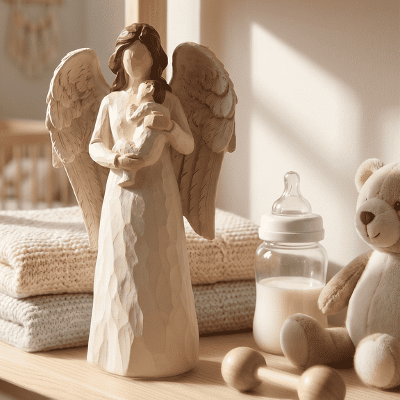 Lumiartisan 6.29" New Mom Figurine, Motherhood Keepsake Gift for Mother's Day