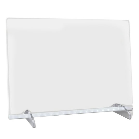 Lumiboard LED Drawing Board 7ml Luminous Acrylic Message Display With Adjustable Stand And -Color Pens For Home