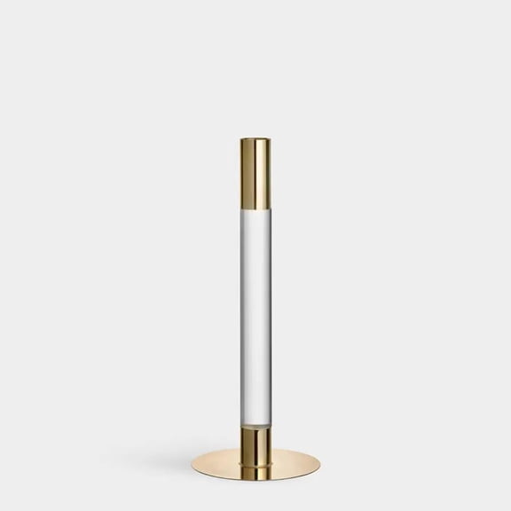 Lumiere Candlestick Silver