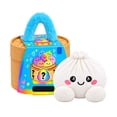 thumbnail image 1 of Lumifun White Plush Dumpling Squishy Toy 6 inch, Cute Bao Bun Stuffed Animal with Basket Gift Box, Soft Stress Relief Fidget Toy, Christmas Holiday Gift for Kids & Adults, 1 of 3