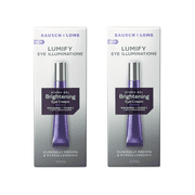 LUMIFY Eye Illuminations Hydra-Gel Brightening Eye Cream, Smoother Looking Skin with Subtle Glow, Contains Vitamin C, Caffeine, Niacinamide & Hyaluronic Acid, Clinically Proven & Hypoallergenic, 15
