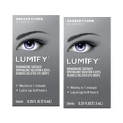 Lumify Redness Reliever Eye Drops 0.25 Fluid Ounce 2 Pack