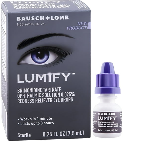 Lumify Redness Reliever Eye Drops 0.25 oz (Pack of 3)