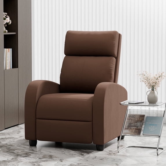 Vineego Recliner Chair - Adjustable Backrest, Ergonomic Support & Compact Design for Living Room