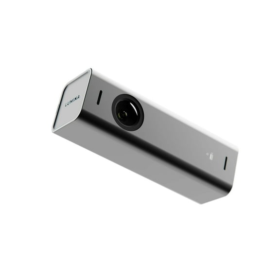 Lumina 4K Webcam: Studio-Quality Webcam Powered by AI. Look Great on Every Video Call. Compatible with Mac and PC. (Atomic Grey)