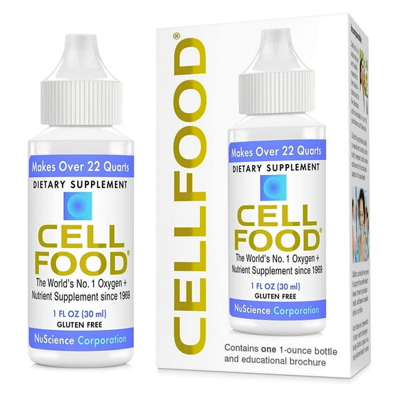 Lumina Cellfood Oxygen + Nutrient Supplement - 1 Ounce Nuscience