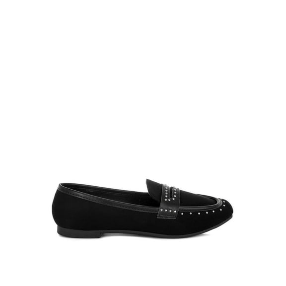 London Rag Lumina Penny Strap Studded Womens Loafers