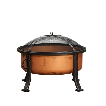 Fire Sense - Lumina Wood Burning Fire Pit - Copper