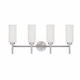 thumbnail image 1 of Luminance F2804-80 , 4-Light Vanity-Bright Satin Nickel, 1 of 2