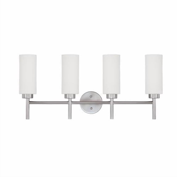 Luminance F2804-80 , 4-Light Vanity-Bright Satin Nickel