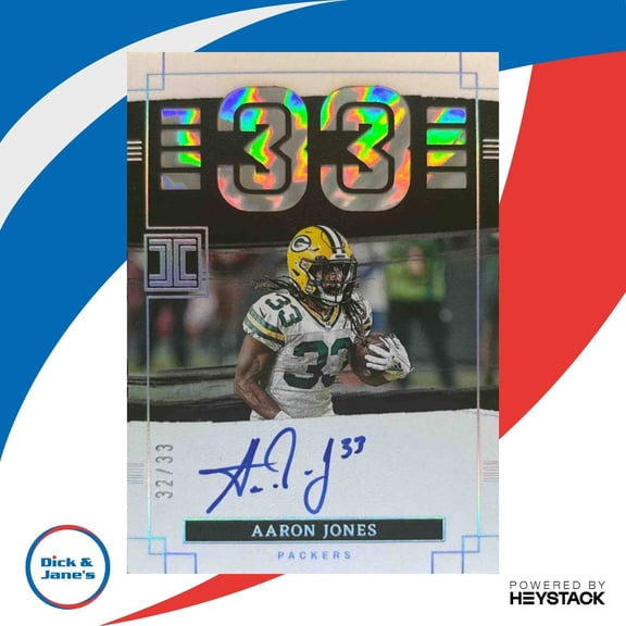 Luminance Aaron Jones #AJ-AJO Autograph Jerseys