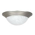 thumbnail image 1 of Luminance F7166-53 , 2-Light Flush Mount-Satin Nickel, 1 of 4