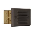 thumbnail image 1 of Luminance FG2500-77 Single Louver Step Light Foundry Bronze, 1 of 3