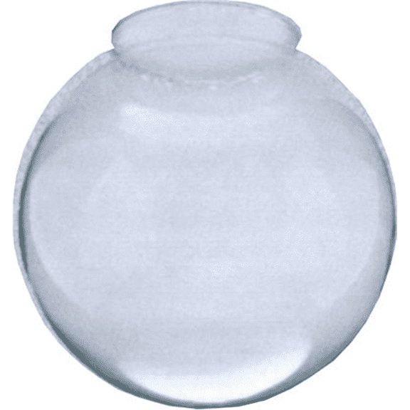 Luminance Globe 6" Clear 3-1/4" neck - G319