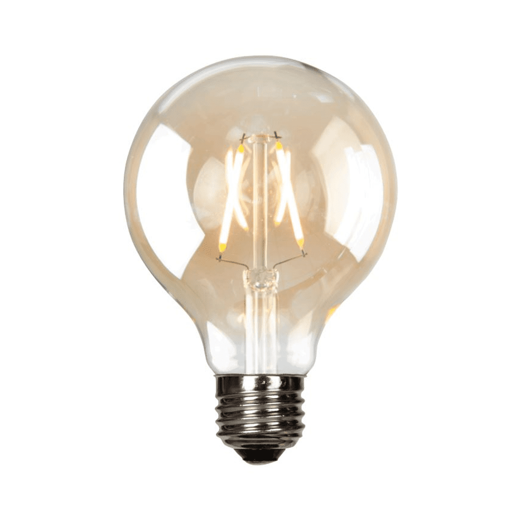 Luminance Led Luminance LED Round Base G25 1.5W 2200K 120LM Nostalgia Filament ...