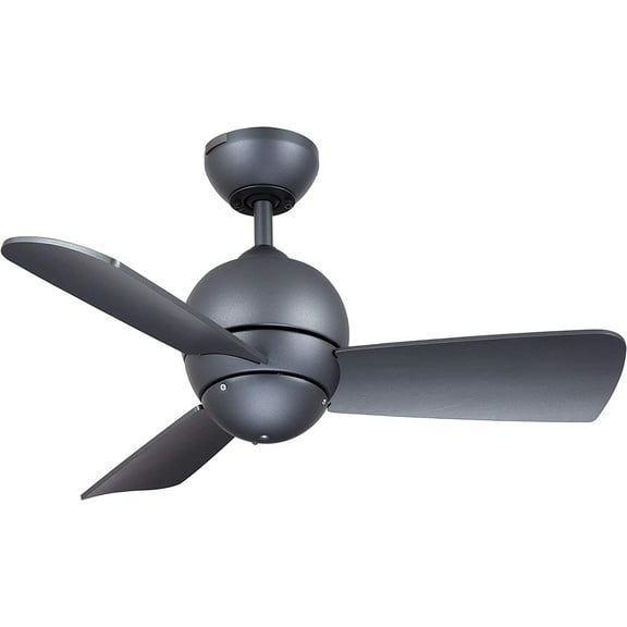 Luminance Noble Comfort 30'' Gunmetal Modern Ceiling Fan