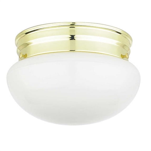 Luminance F3282-53 , 1-Light Ceiling Mount-Satin Nickel