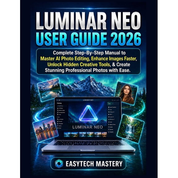 Luminar Neo User Guide 2026: Complete Step-By-Step Manual to Master AI Photo Editing, Enhance Images Faster, Unlock Hidd, (Paperback)