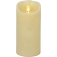 Luminara Flameless LED Candle, Moving Flame Pillar, Remote Ready, Timer