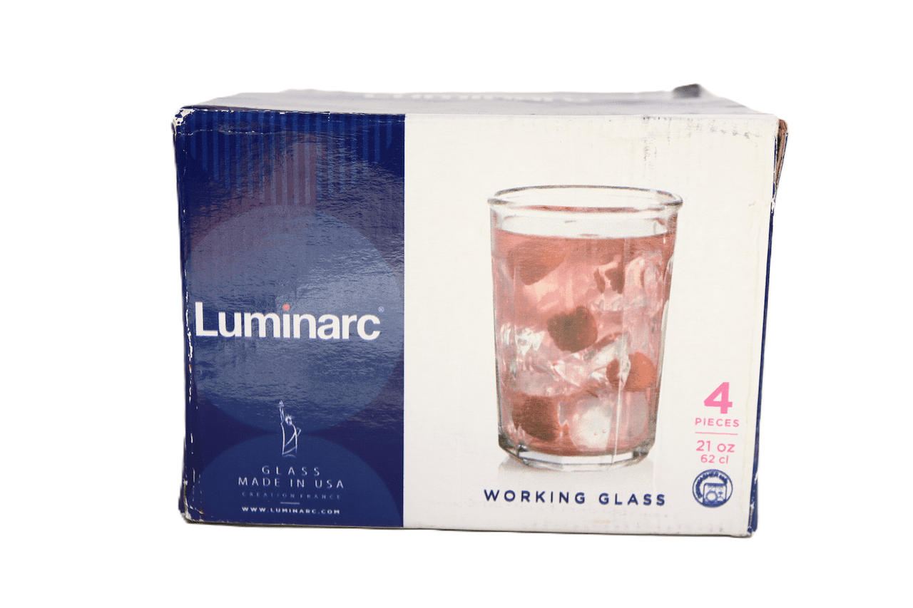 Luminarc 21 Oz. Working Glass Cooler - 4 Pc Set - Walmart.com