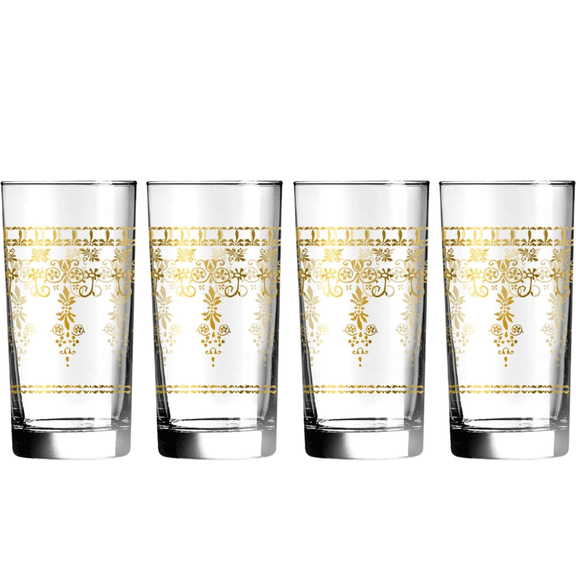 Luminarc L1139 Clear Tempered Glass Tableware Set, 4 Pieces